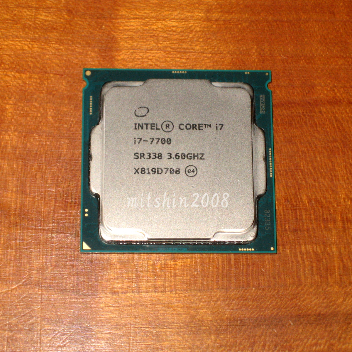 Core Intel i7-7700 LGA1151 簡易チェック済み 3.6GHz 簡易チェック i7