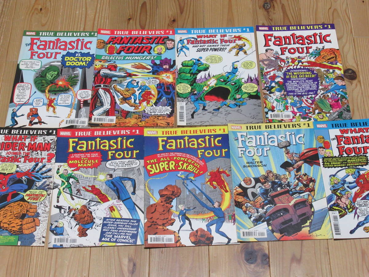  No4335/ファンタスティック フォー Fantastic Four 9冊セット マーベル アメコミ リーフ 英語(アメコミ、海外作品)｜売買されたオークション情報、yahooの商品情報をアーカイブ公開 - オークファン アメコミ、海外作品