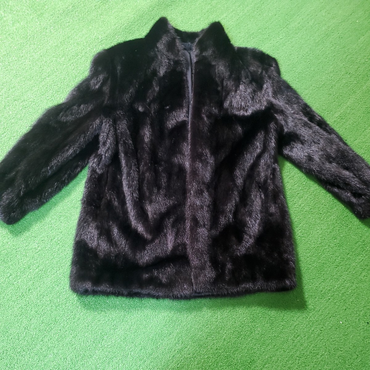 毛皮 ミンク ハーフコート ミンクファーコート MINK FUR リアルファー 