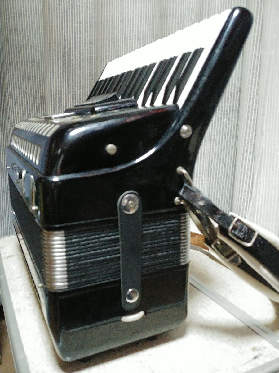 アコーディオン トンボ TOMBO No.65 80ベース 稼動品 34鍵盤 34鍵 鍵盤