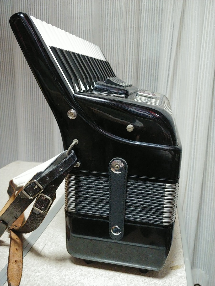 アコーディオン トンボ TOMBO No.65 80ベース 稼動品 34鍵盤 34鍵 鍵盤