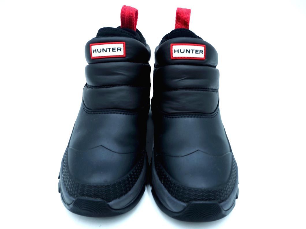 ハンタースノーブーツCommando Boot HUNTER (ハンター) ORIGINAL INSULATED COMMANDO BOOT ブラック サイズ
