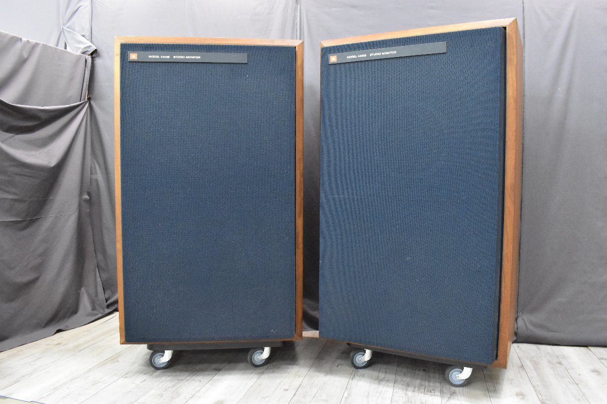 ◇直s4085 中古品 JBL ジェービーエル スピーカー 4343B ペア【宮城県
