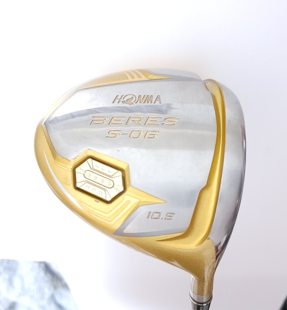 k24 本間 BERES S-06 10.5° 4S ドライバー ARMRQ X 47 R 4星 ベレス k24リング 金リング 激レア 最高級品　 4スター ★★★★ HONMA