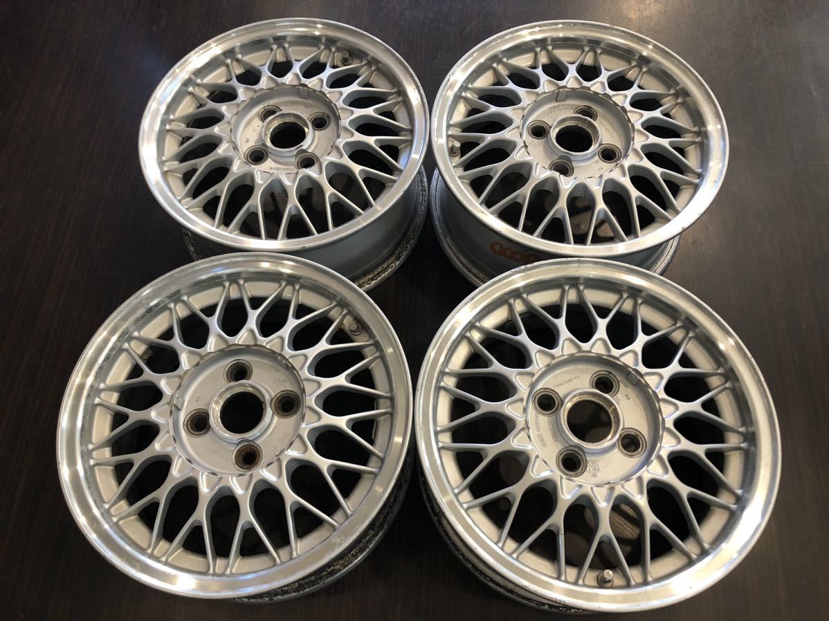 NA6C ロードスター純正BBS 軽量 鍛造 14インチ6J PCD100 