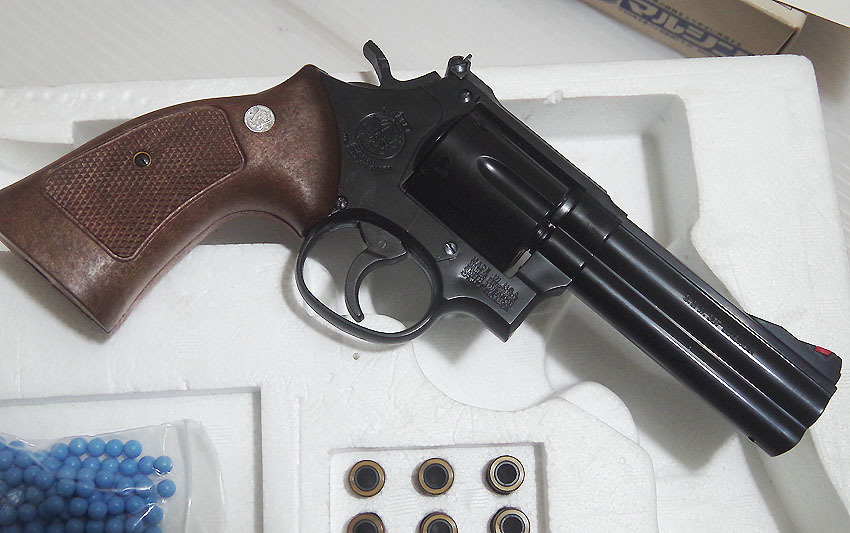 M586 S&W 357マグナム マルシン ガスガン ガスリボルバー HW X