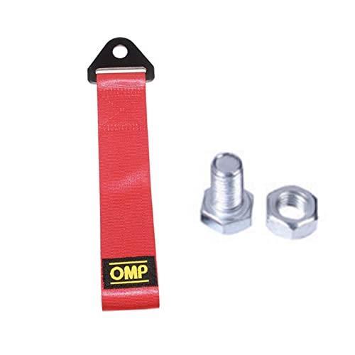 ● 高強度 牽引ストラップ ボルト付き 汎用 牽引フック ブルー ベルト式牽引フック レーシング スポーツ ドリフト 緊急ツール フロントリア_2