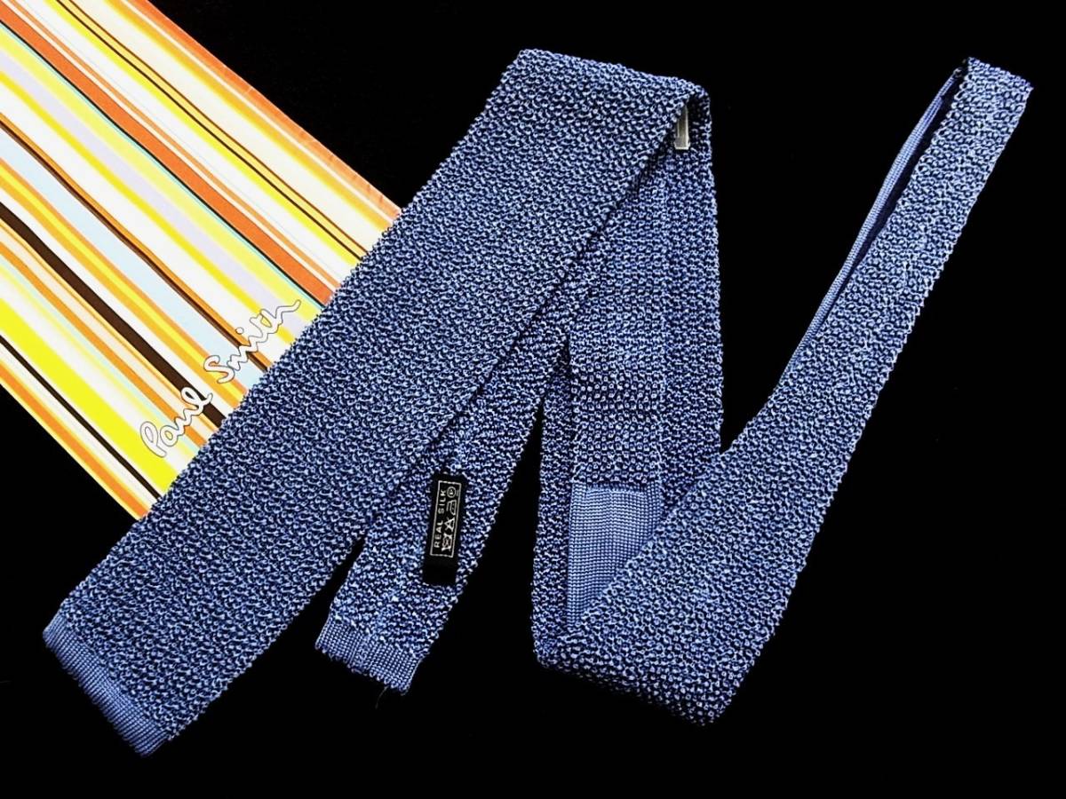 ☆*:.*:【ニットタイ】0478美品☆ポールスミスのネクタイ