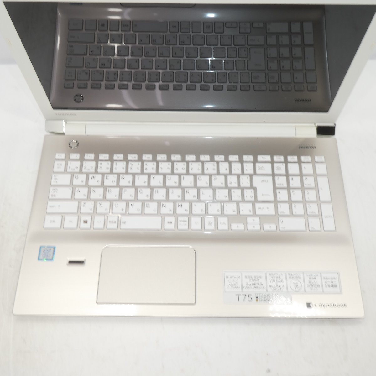 TOSHIBA DynaBook T75/CG Core i7-7500U 2.7GHz/16GB/SSD1000GB/Blu