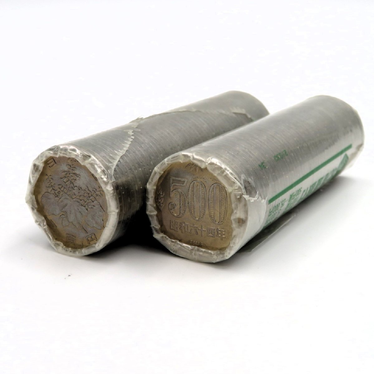 昭和64年 未開封 500円硬貨 棒金 100枚 総重量:約720g 硬貨 古銭 昭和 y232-2213972【Y商品】