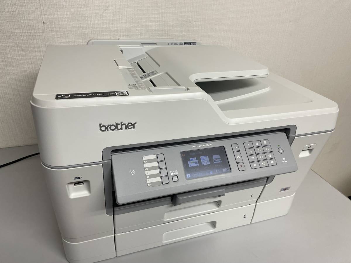 戸高μ東京直接大歓迎！ brother MFC-J6983CDW プリンター インクジェット スキャナー A3 複合機 ブラザー
