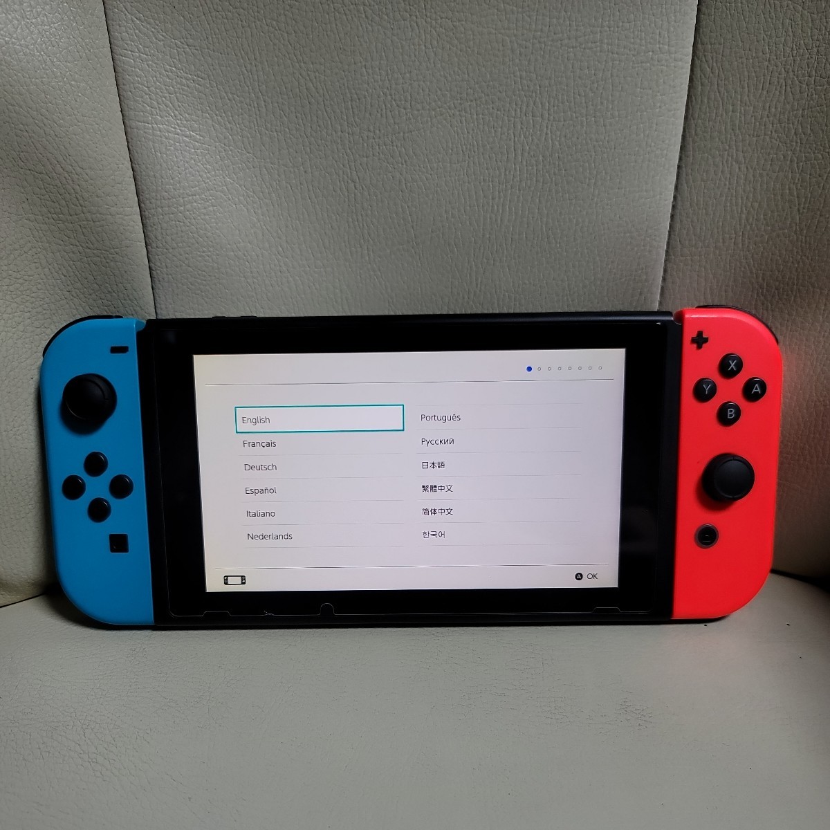 Switch本体 Joy-Con左右セット 2020年製造 ジャンク品 Nintendo Switch