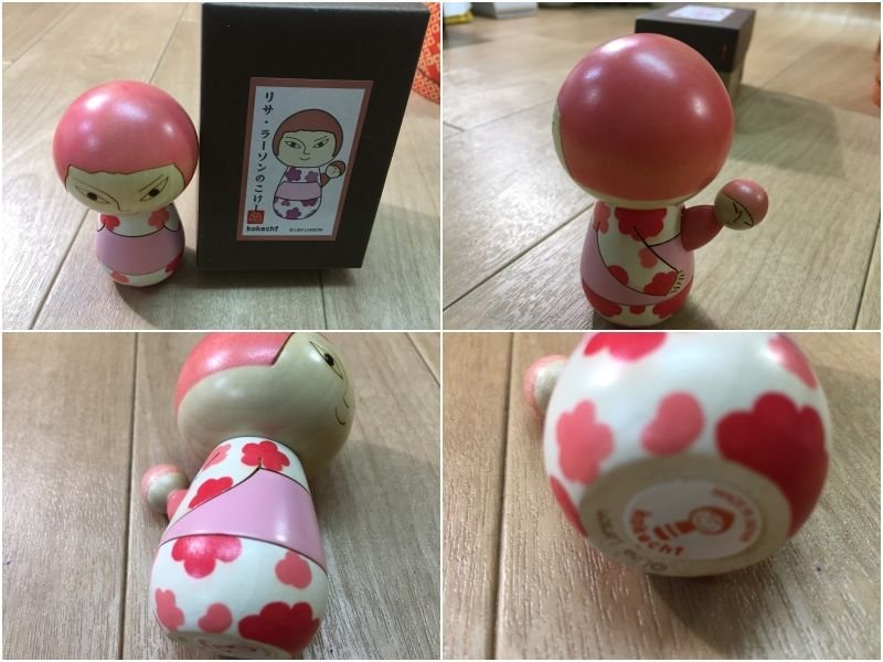 Larson_こけし Lisa | 宮城伝統こけし Kokeshi 宮城県の工芸品 作者