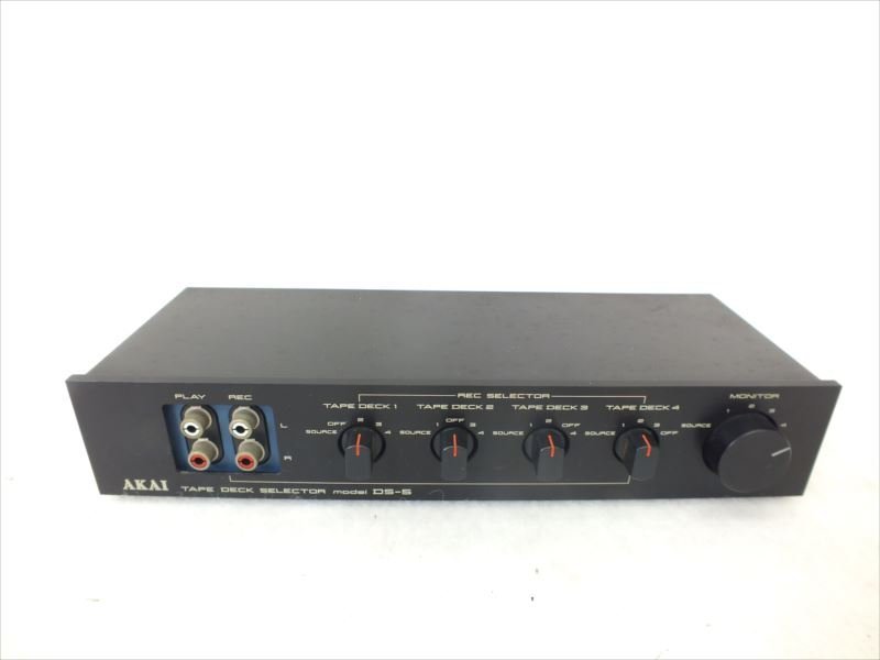 美品】AKAI DS-5 アカイ テープデッキセレクター AKAI テープデッキ