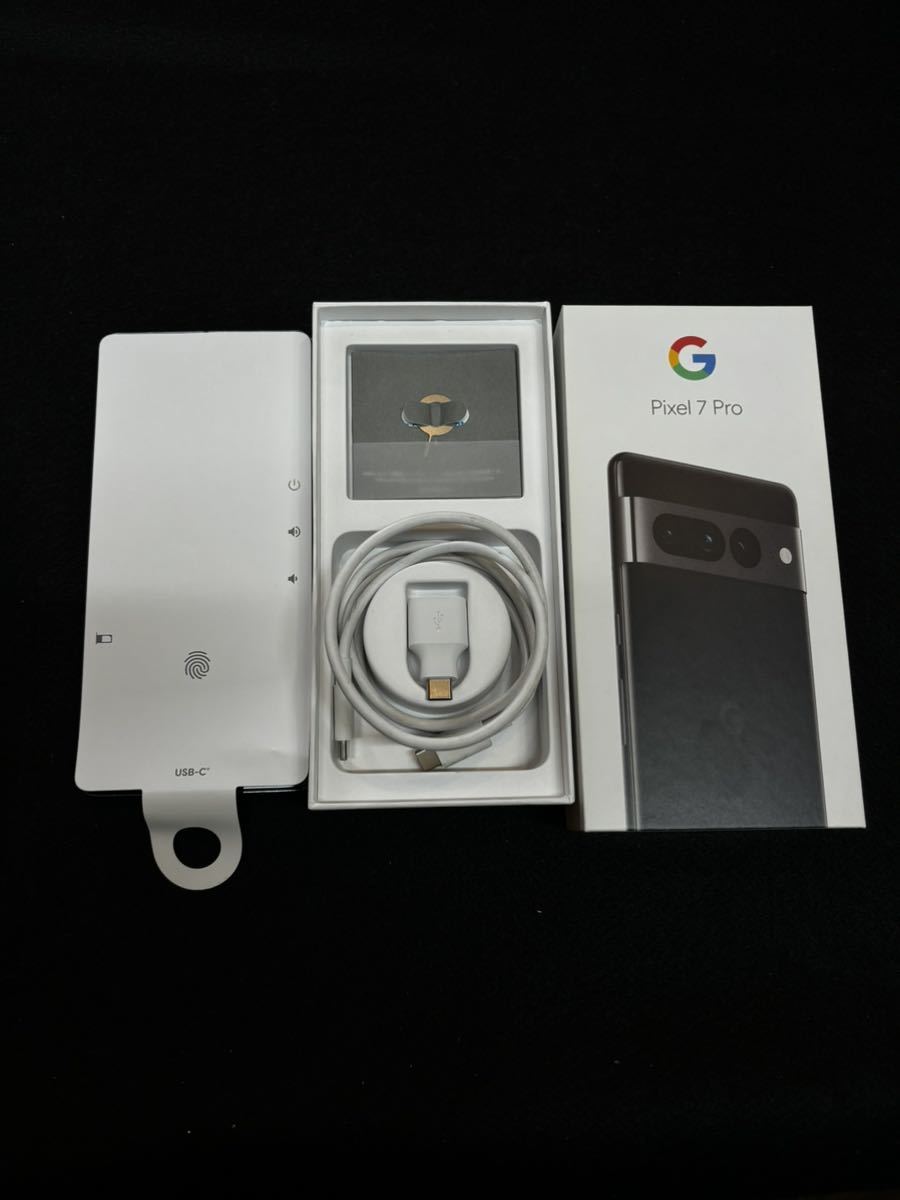 シムフリー Google Pixel 7 pro Obsidian 128gb Google Pixel7 Pro