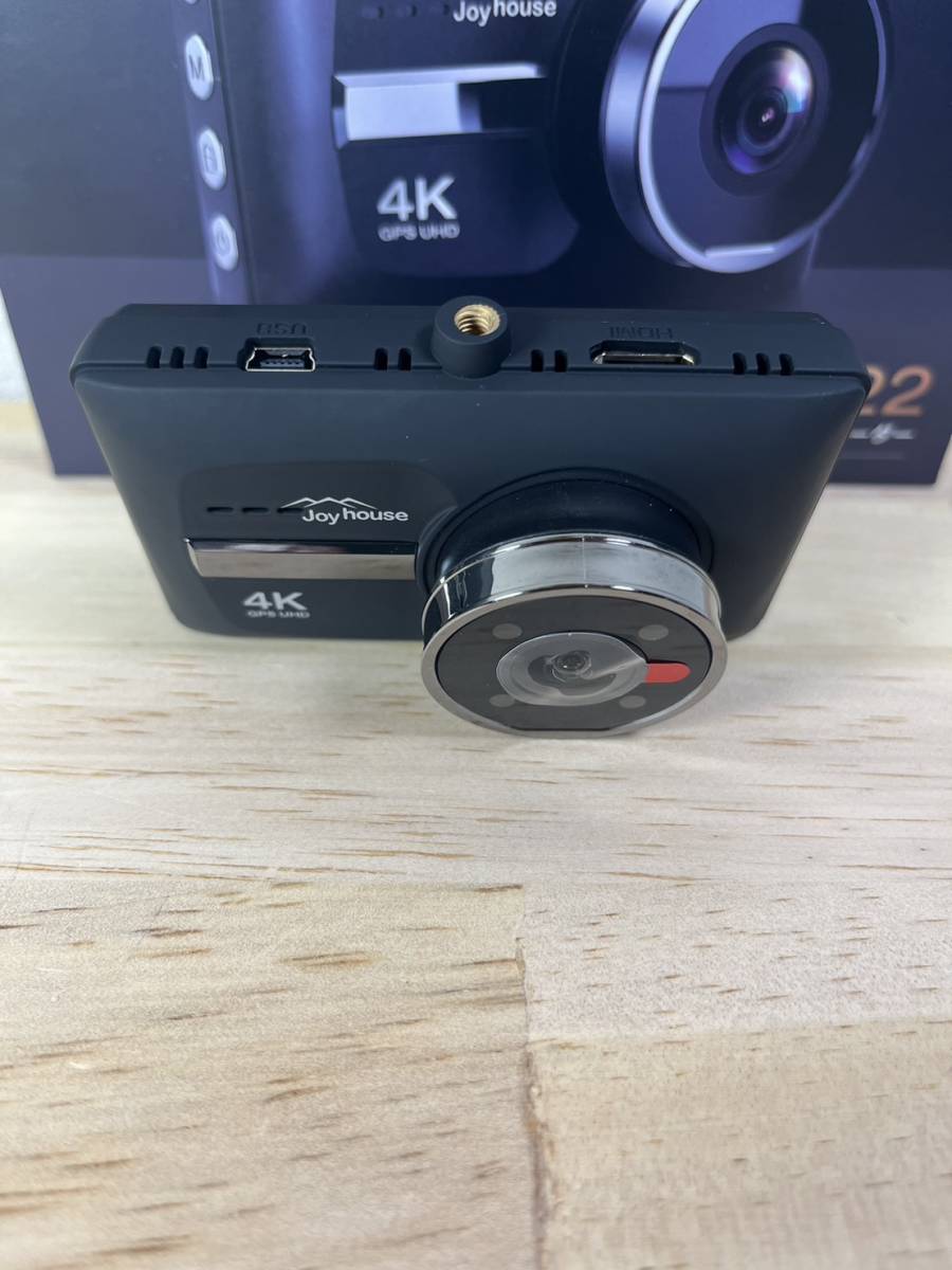 Joyhouse ドライブレコーダー H22 4K GPS SD付 未使用 | APPS