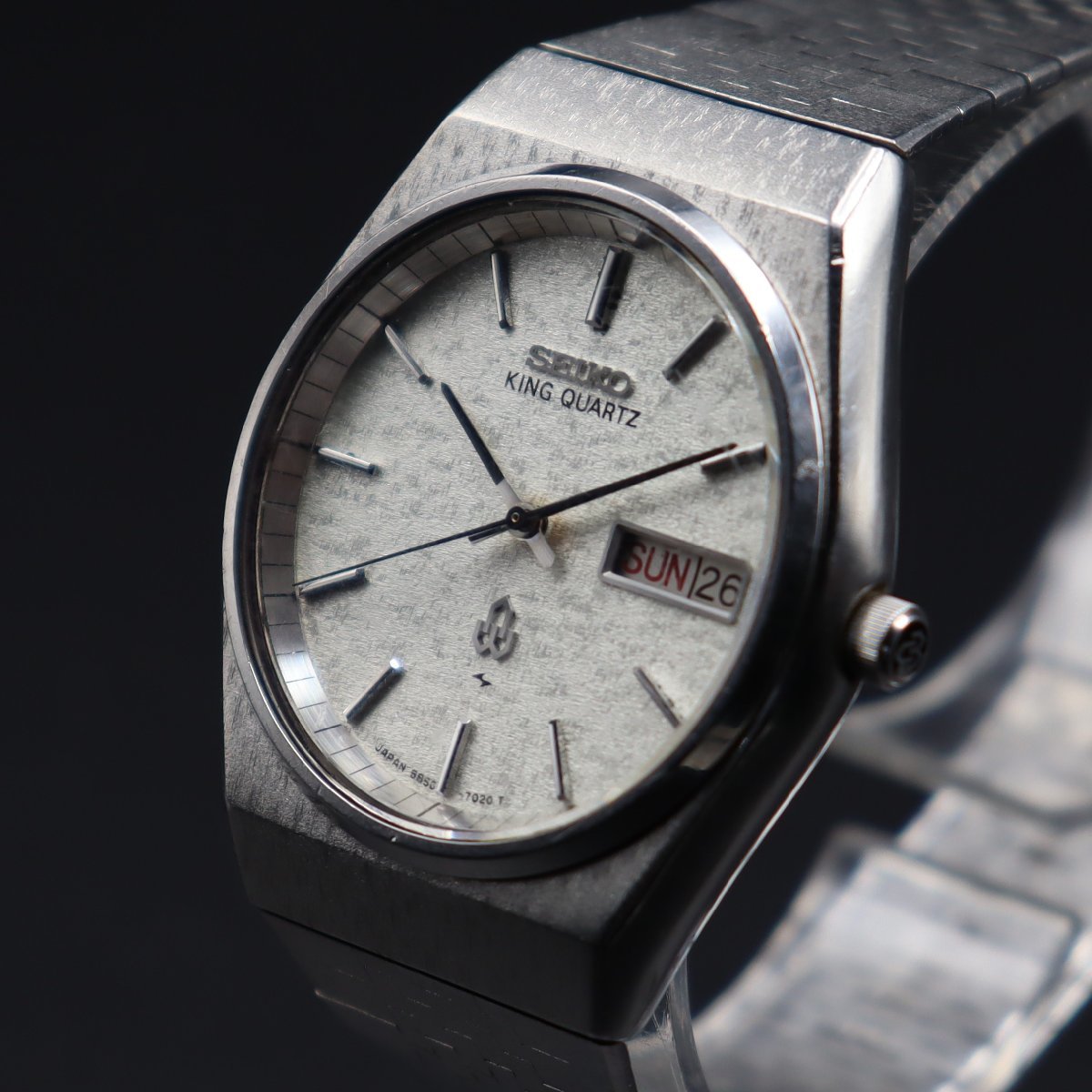 セイコー SEIKO KING QUARTZ キングクォーツ キング king ○ クォーツ 