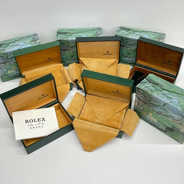 ROLEX ロレックス 純正グリーンBOX 空箱 ボックス ケース メンズ