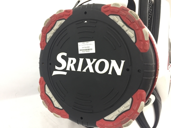 ゴルフバッグ ボール付き 赤 SRIXON Z ゴルフバッグ キャディバッグ ゴルフボール付き 中古