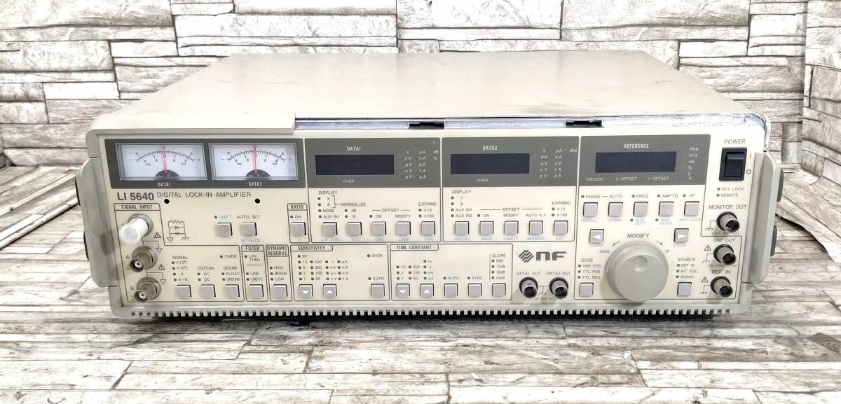 ジャンク NF エヌエフ回路設計ブロック LI5640 DIGITAL LOCK-IN