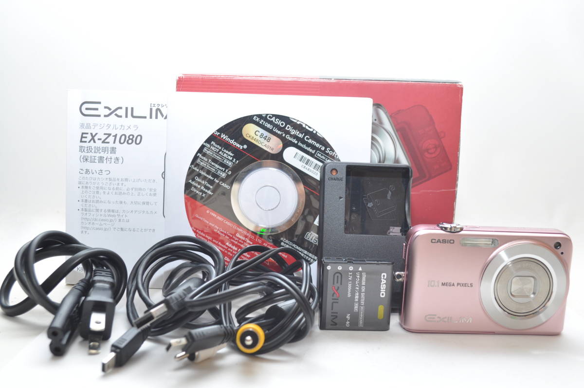☆極上美品☆カシオ CASIO EXILIM EX-Z1080 ☆ Y520 #5154 EXILIM EX-Z1080