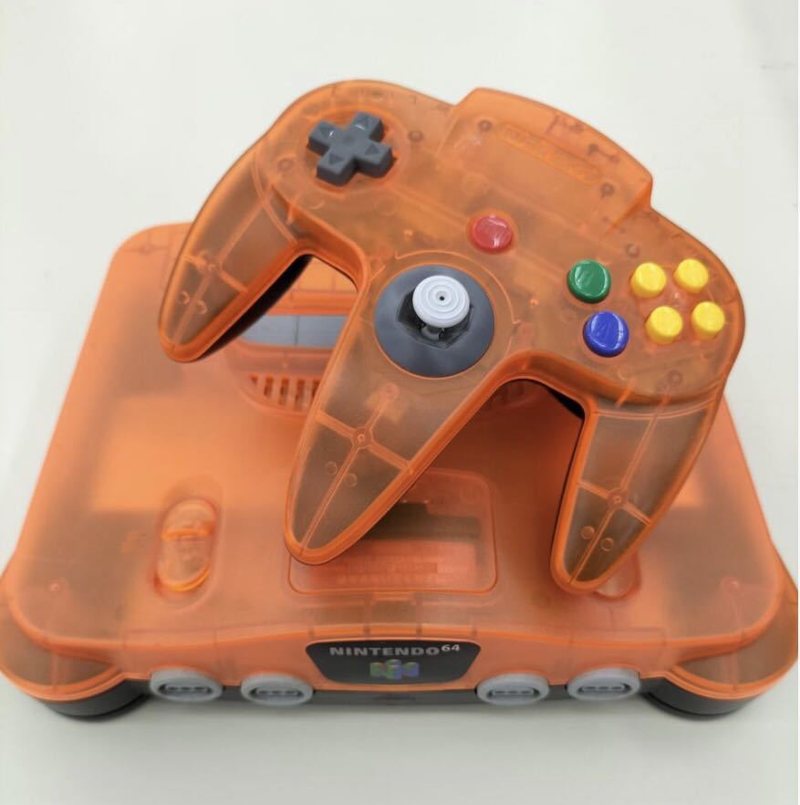 【新品，限定SALE】 任天堂64 ニンテンドー 本体 クリアオレンジ クリアブラック ダイエー限定 NINTENDO64(本体、アクセサリー)｜売買されたオークション情報、yahooの商品情報をアーカイブ公開 - オークファン 本体、アクセサリー