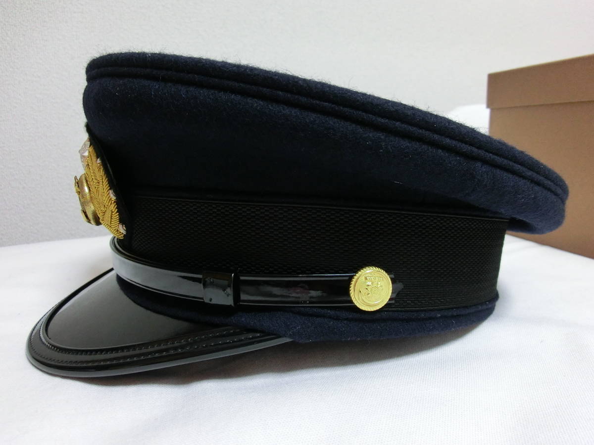 高田帽子店 オーダー品！◇『帝国海軍 士官用制帽』サイズ60cm・山本五