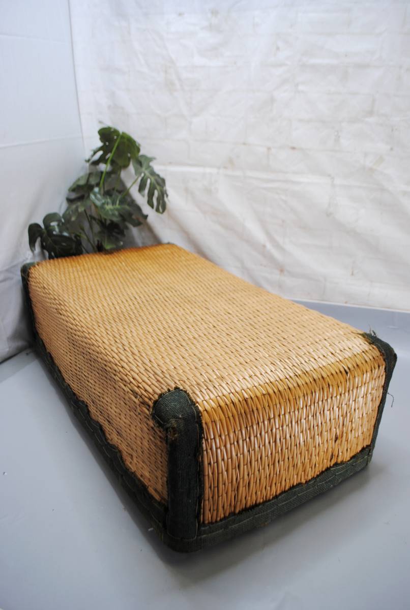 ①昭和レトロ 昭和レトロ 古道具 柳行李 収納かご/竹行李/籐かご
