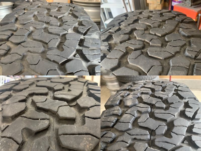 北海道発！！18年製 BFGoodrich All-Terrain T/A 285/70R17 MG MONSTER 17インチ +20 139.7 17x8J 4本セット プラド サーフ FJクルーザー T&frasl;A KO3 BFGoodrich タイヤ (BFグッドリッチ 製品シリーズから探す
