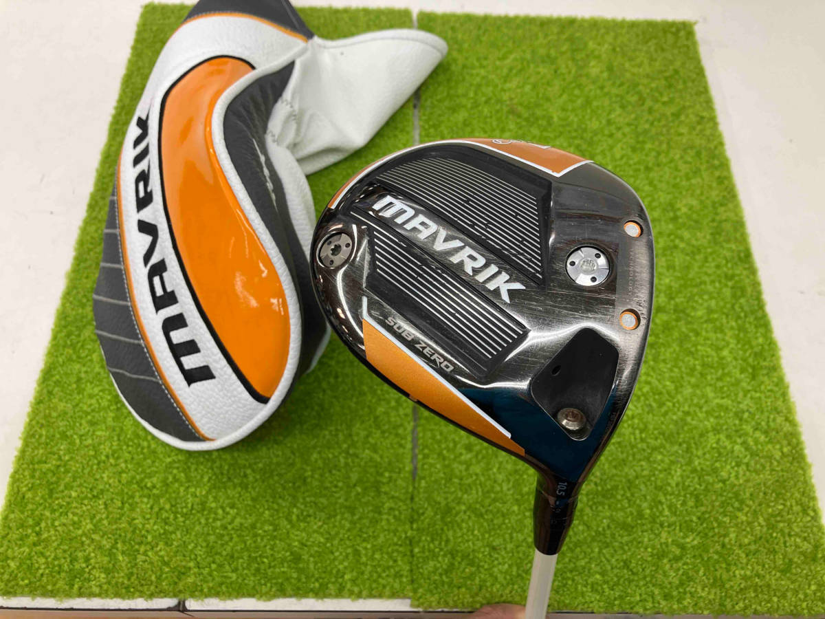 現状品 カバー有り　callaway MAVRIK SUB ZERO 10.5度　フレックスSR キャロウェイ　マーベリック　サブゼロ　ドライバー
