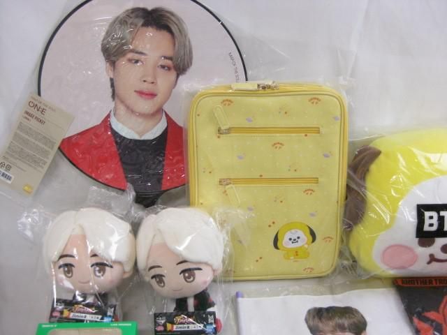 同梱可】中古品 韓流 防弾少年団 BTS ジミン のみ アクリルスタンド うちわ