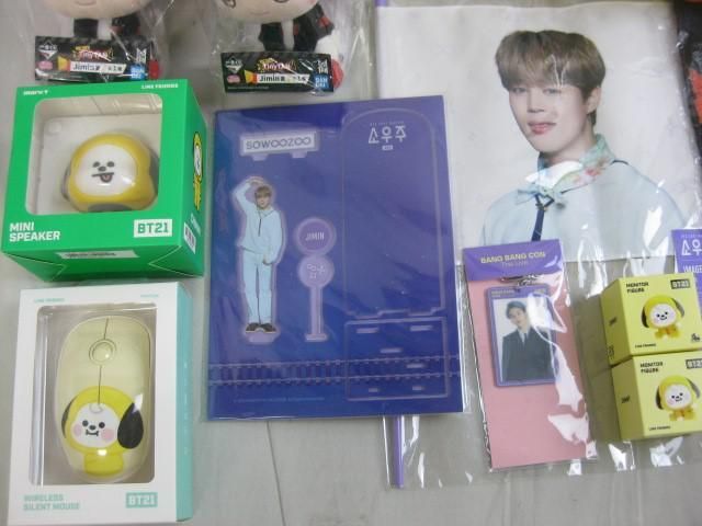 同梱可】中古品 韓流 防弾少年団 BTS ジミン のみ アクリルスタンド うちわ