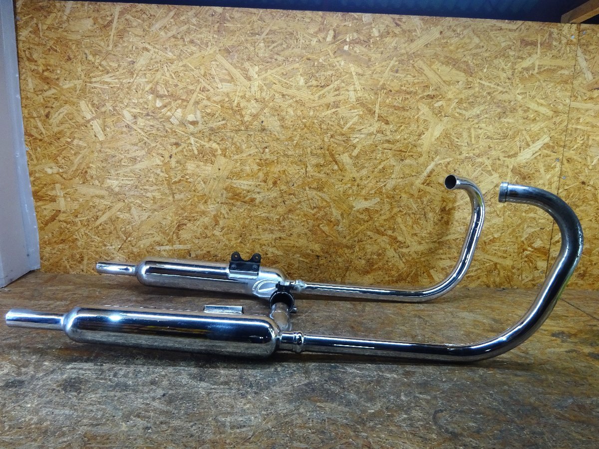 バイク Kawasaki W650 マフラー KHI K 470 カワサキ 純正マフラー