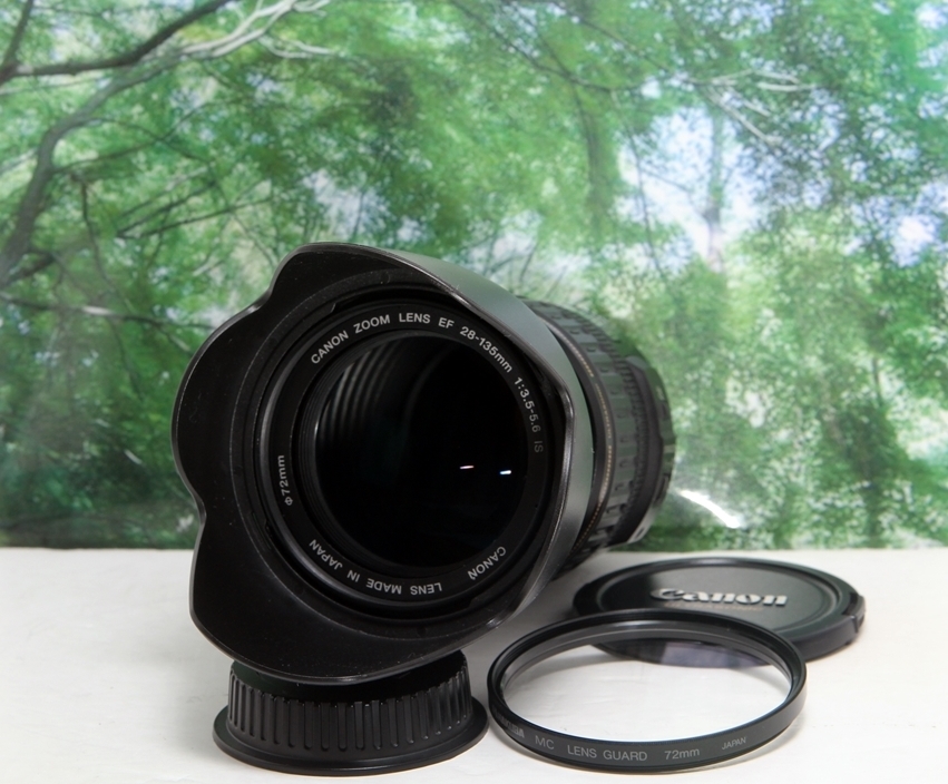 ☆手ぶれ補正機能付きのコスパ.使い勝手最高レンズ☆canon EF 28-135mm