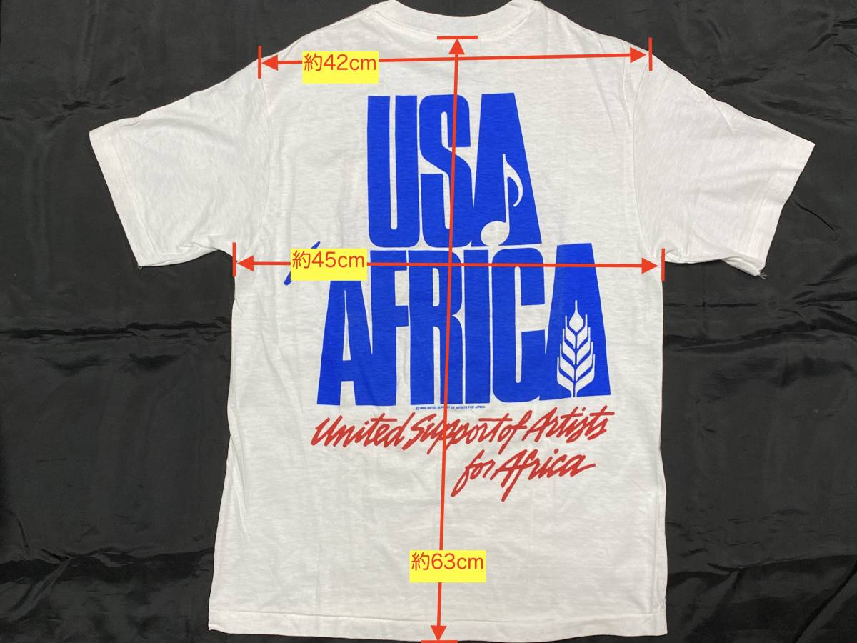 WE ARE THE WORLD USA FOR AFRICA Tシャツ / ウィーアーザワールド 