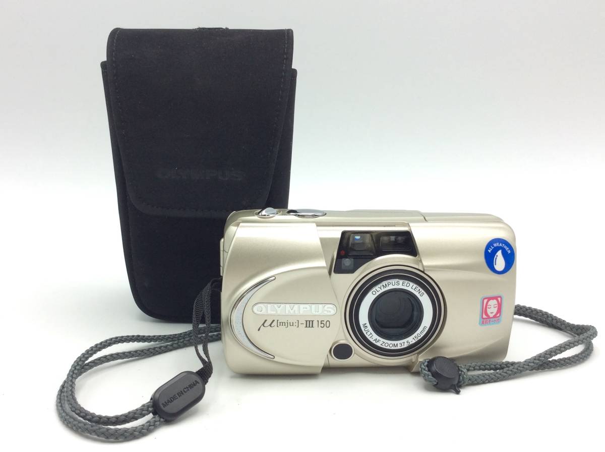 F3#【動作/精度未確認】コンパクトフィルムカメラ オリンパス ミュー