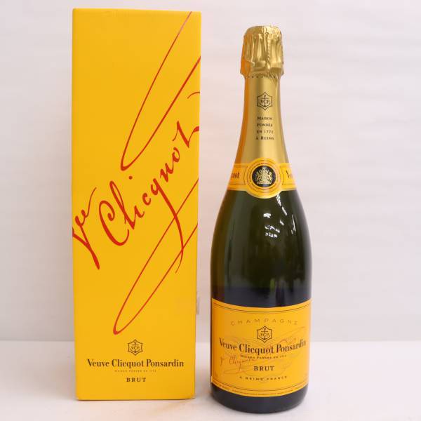 Veuve Clicquot Ponsardin（ヴーヴクリコ ポンサルダン）イエロー ブリュット NV 12％ 750ml O23J230032