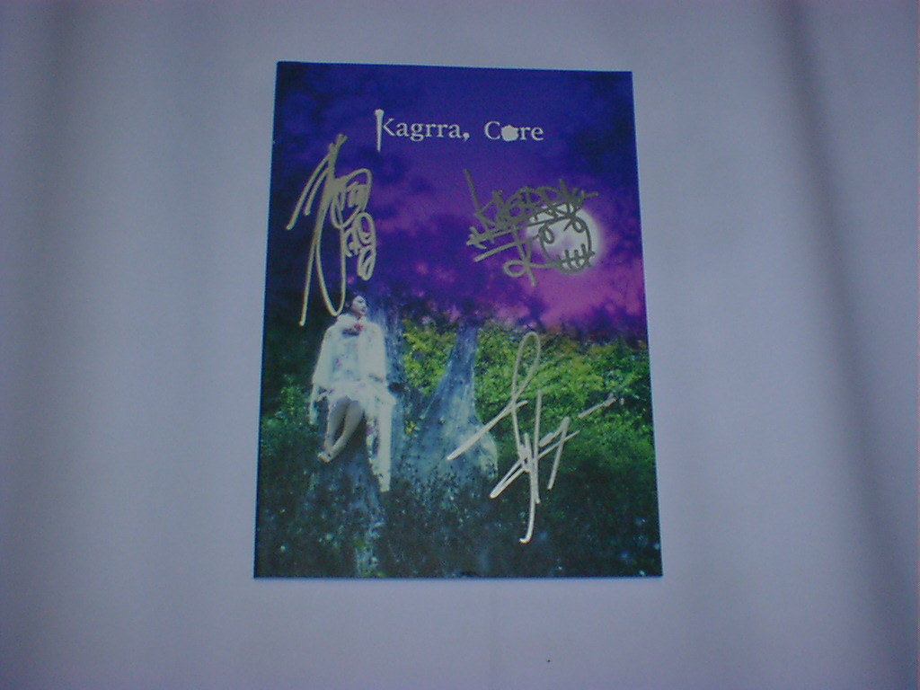 Ｋａｇｒｒａ　Kagrra，Core　サイン入り 即決