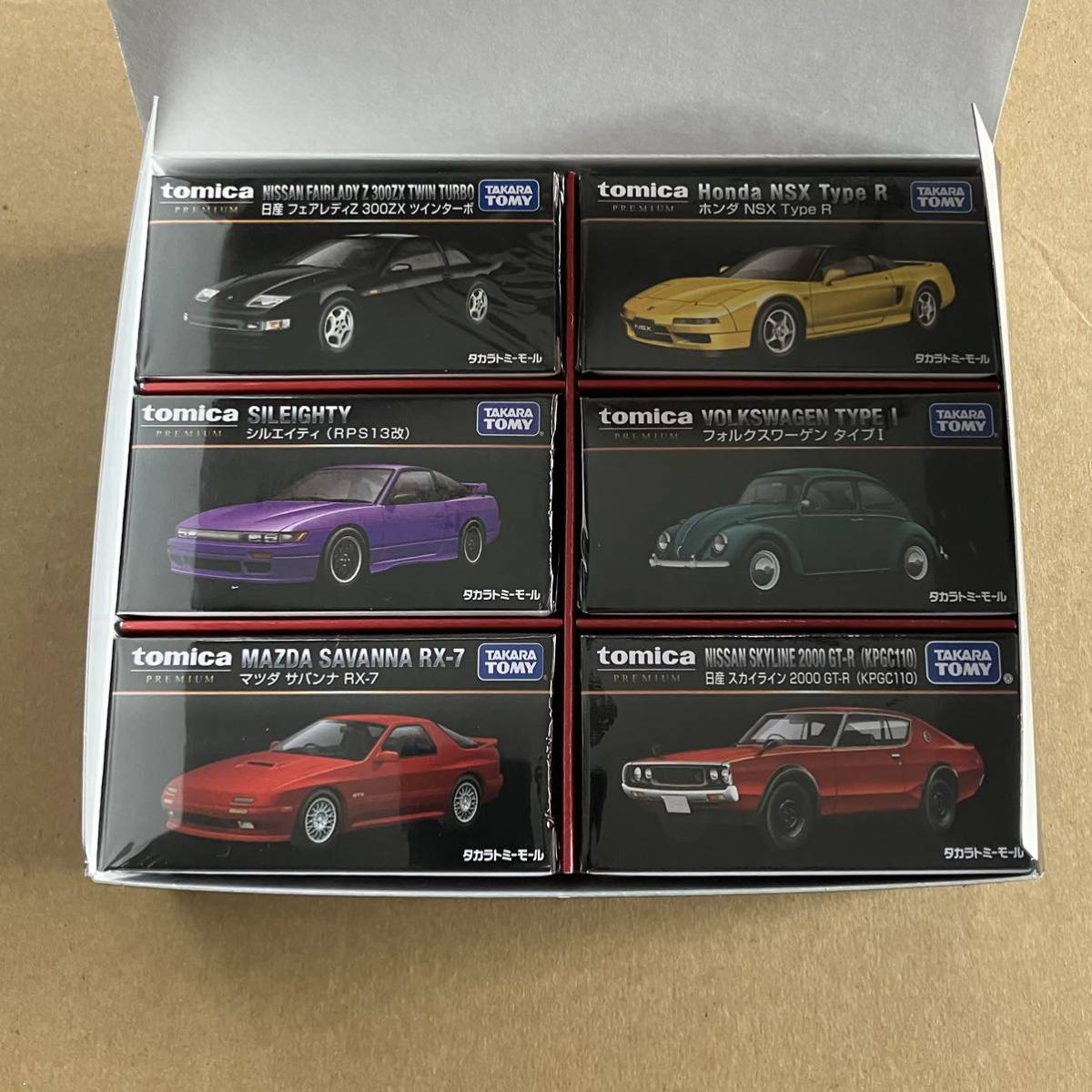【お買い得，人気SALE】 トミカプレミアム タカラトミーモールオリジナル 6台セット(乗用車)｜売買されたオークション情報、yahooの商品情報をアーカイブ公開 - オークファン 乗用車