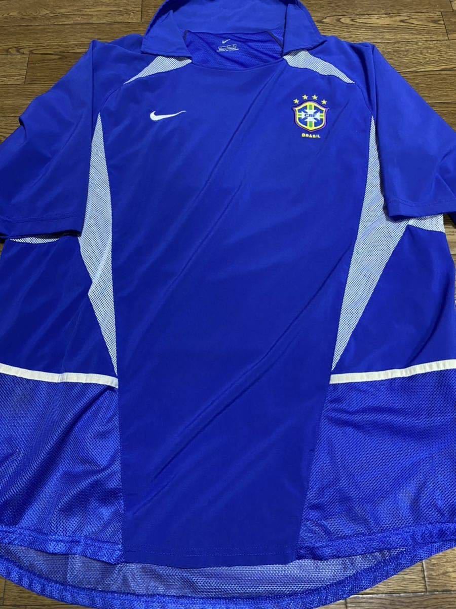 2002 ブラジル代表AWAYユニフォーム NIKEナイキジャパン 二重レイヤー