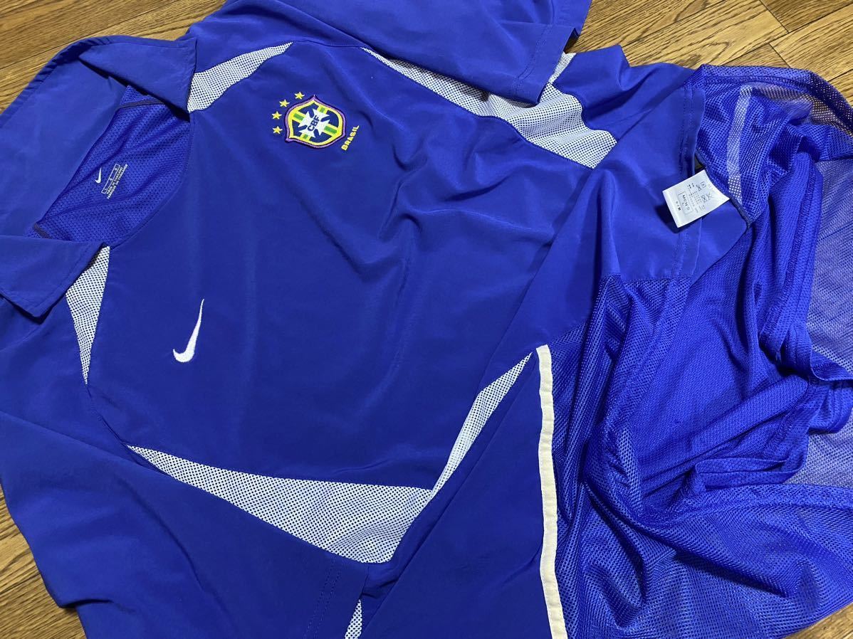 2002 ブラジル代表AWAYユニフォーム NIKEナイキジャパン 二重レイヤー