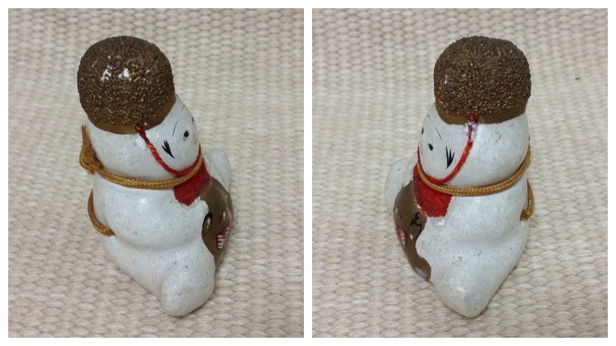 犬　張子　人形　骨董 犬張子人形骨董