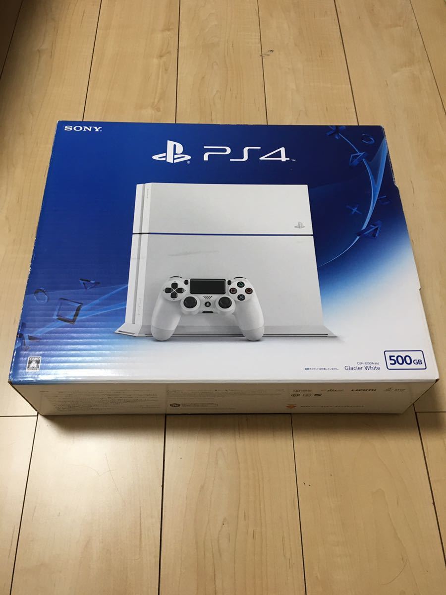 PS4本体 CUH-1200A 500GB グレイシャーホワイト PS4 CUH-1200A 本体