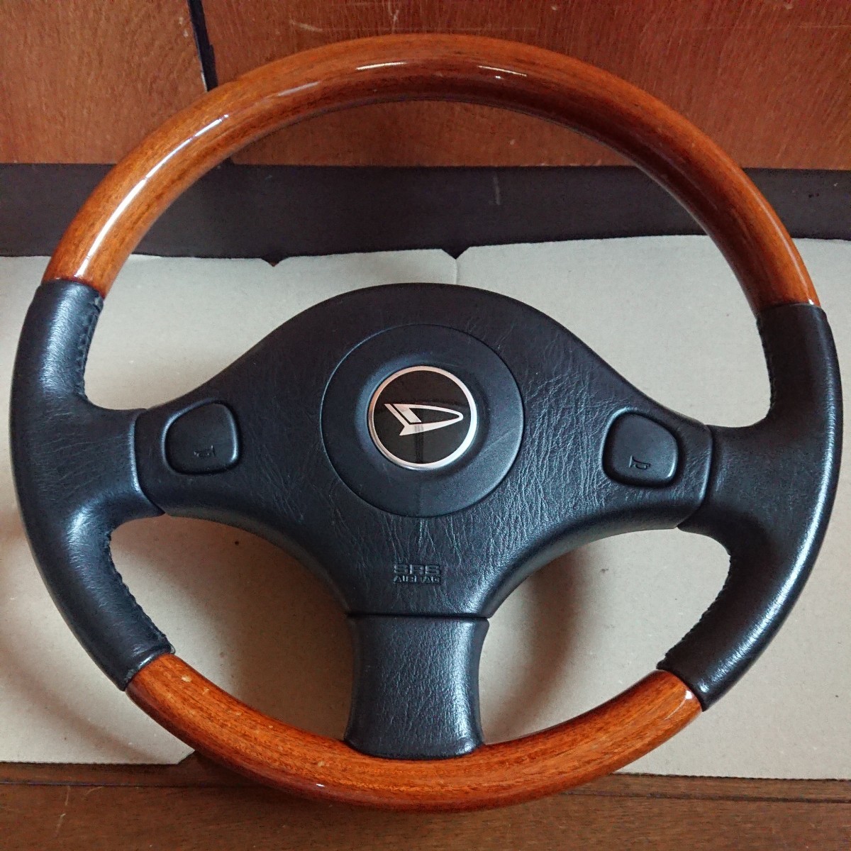 ☆ ダイハツ ミラジーノ L700S 純正オプション ウッドパネル