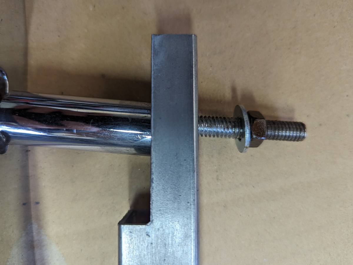 空冷　ビートル　リア　バンパーガード　ステッフェナー　中古　検　VW　空冷ワーゲン　空冷ビートル　タイプ1 type1 バンパー　_4