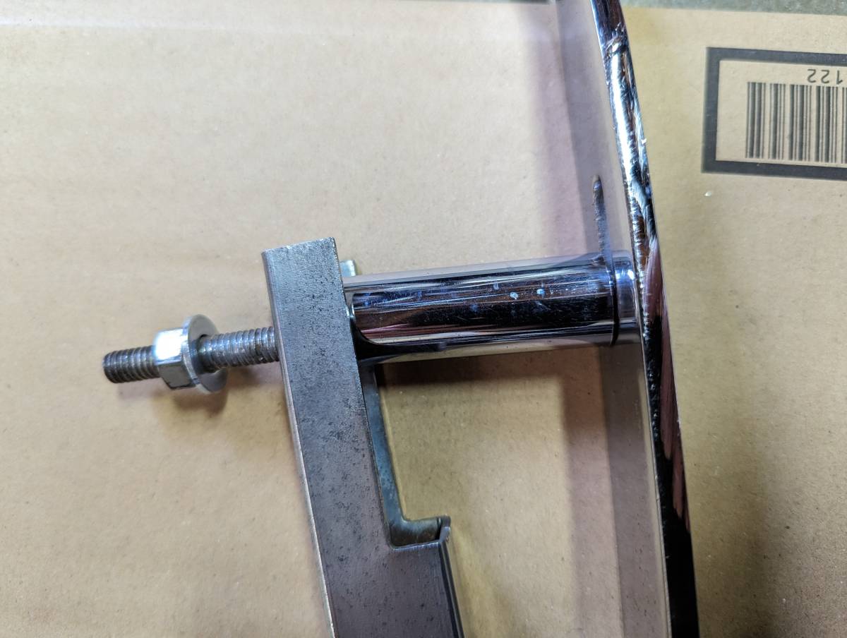 空冷　ビートル　リア　バンパーガード　ステッフェナー　中古　検　VW　空冷ワーゲン　空冷ビートル　タイプ1 type1 バンパー　_5