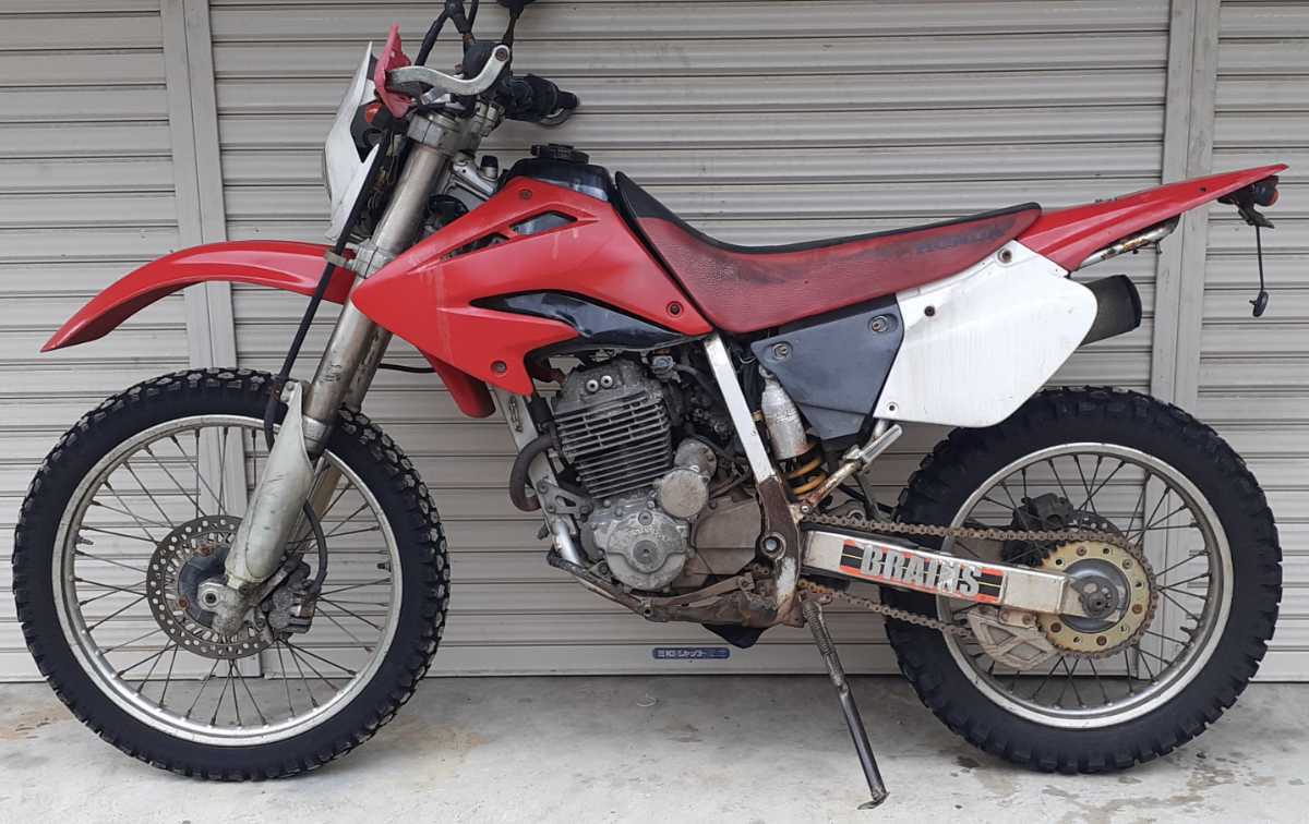 160，000円一発落札！ XR250 ジャンク車両 MD30 ME08 モタード xlr250 crm250 md24 crm250ar md32 xr400r ne03 xr400