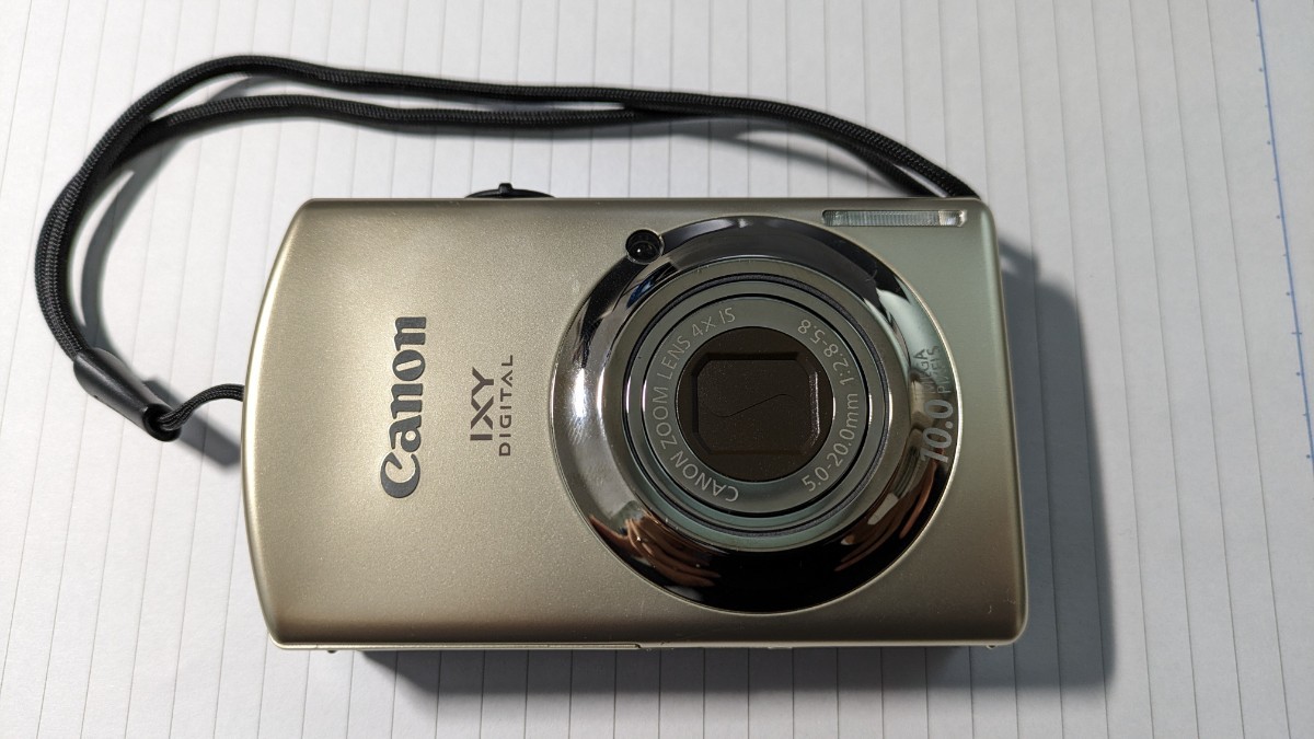 キヤノン コンパクトデジタルカメラ2008年購入 】美品 Canon IXY 