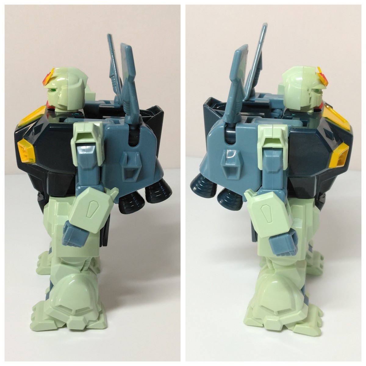 バンダイ　85年製　ガンダム・マークⅡ　デフォルメモデル　ひょうきんもびるすーつ ガンダム mk-Ⅱ マークⅡ ひょうきんもびるすーつ ひょうきんモビル