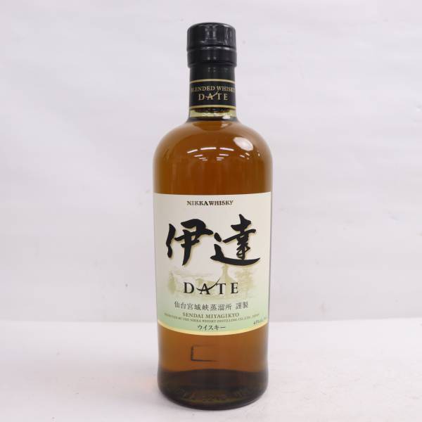 伊達 700ml 仙台宮城峡蒸溜所 DATE 謹製 1円~NIKKA（ニッカ）伊達 43